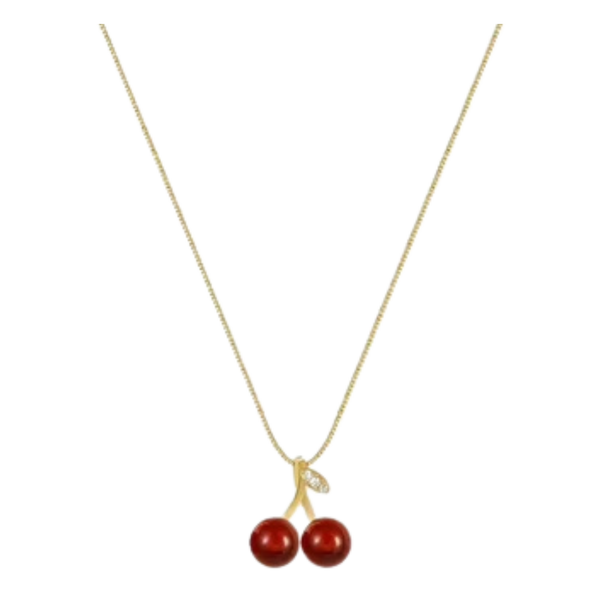 Fruit Party: Sweet Cherry Necklace