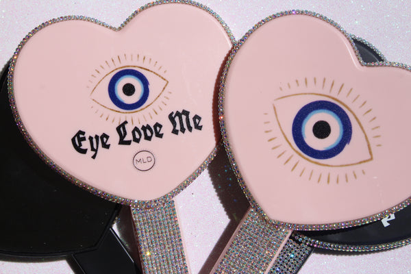 Icy Eye-Heart Mirrors - {{ Millzladiva Eyelit Shop }}